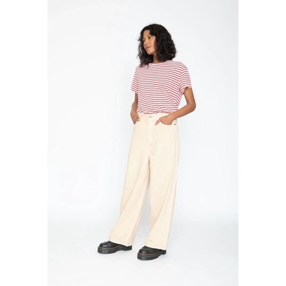 Free People x Sandrine Rose Virgin Label Cargo Pants in Sunflower, Size 28, NWT - Picture 4 of 10